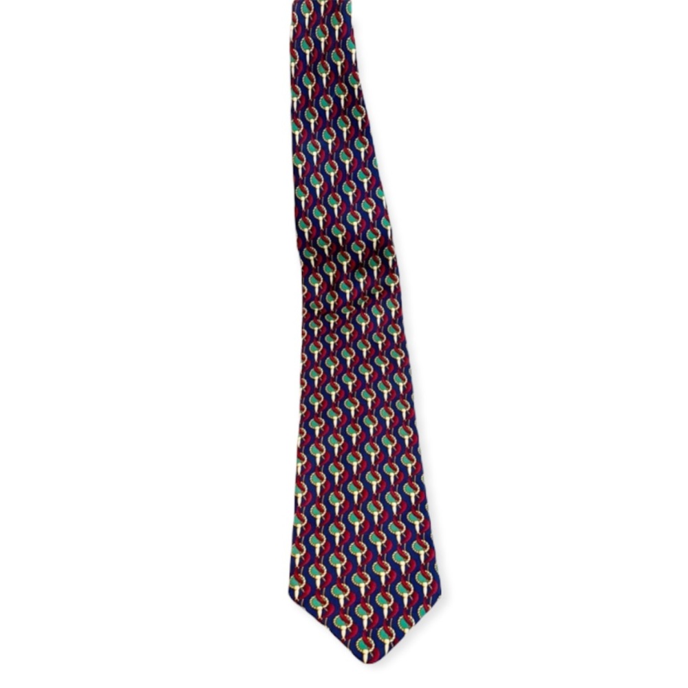 BURBERRY’S Mens Silk Print Tie